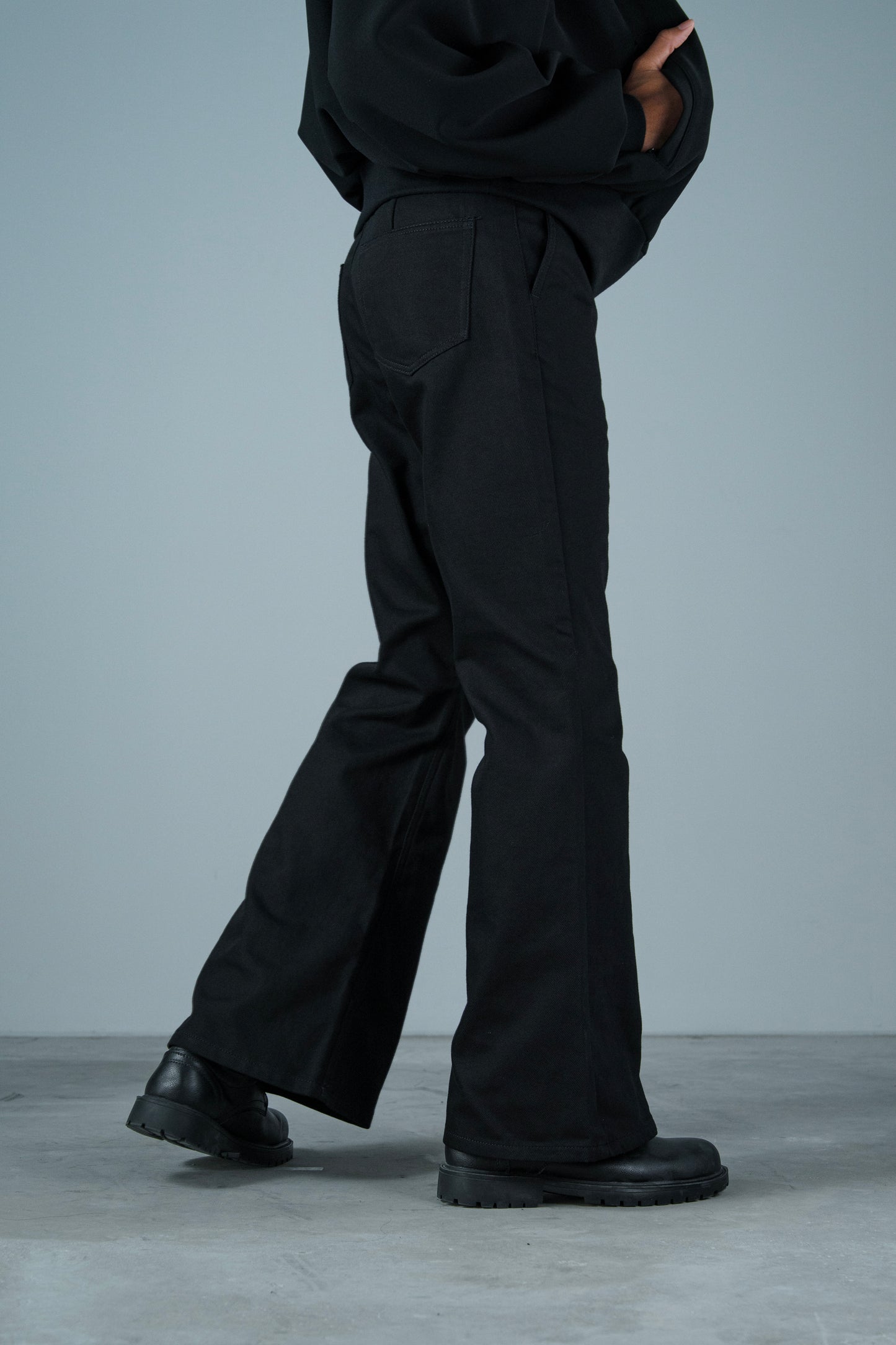 Denim Flare Pants